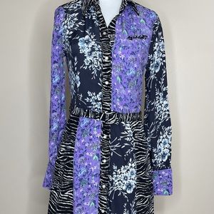 H&M floral multi color dress. Size Xs